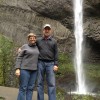 Latourell Falls, Columbia River