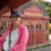 Patty at the Incline Station